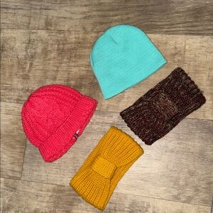 Colorful Beanie and Headband Set